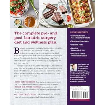The Complete Bariatric Cookbook and Meal Plan: Recipes and Guidance for Life Before and After Surger...