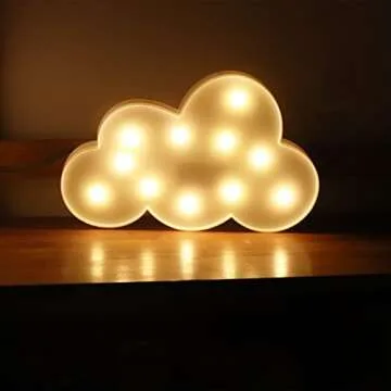 AUSAYE 3D Night Lights Set for Kids Room Decor