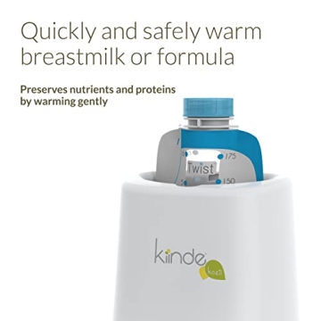 Kiinde Kozii Safe Baby Bottle Warmer for Nutrient Preservation