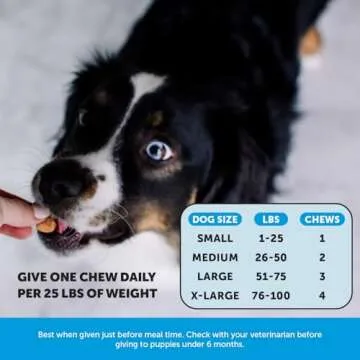 Pet Honesty Omega Skin Health Chews for Dogs, Alaskan Salmon Oil, Omega-3 Fish Oil, Krill, Spirulina, Omega-3s, Healthy Skin & Coat, Itchy Skin, Dog Allergies, May Reduce Shedding (90 Count)