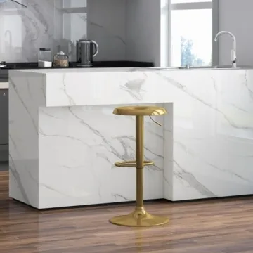 Brage Living Adjustable Bar Stool for Modern Spaces