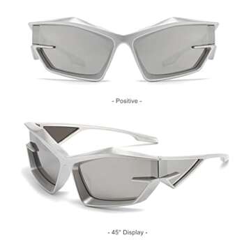 Stylish Futuristic Y2K Sunglasses for All Occasions
