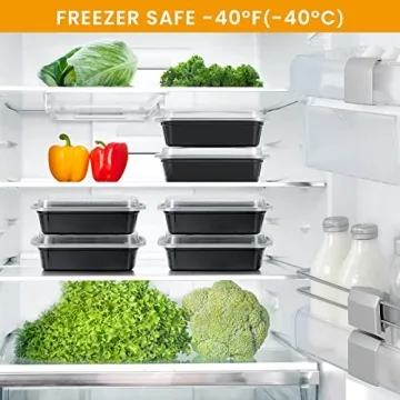 Meal Prep Containers - 38oz BPA Free - 30 Pack