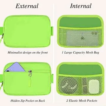 LLYWCM Fanny Packs for Women - Belt Bag for Women - Fanny Pack Crossbody Bags - Fanny Pack with Adju...