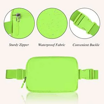 LLYWCM Fanny Packs for Women - Belt Bag for Women - Fanny Pack Crossbody Bags - Fanny Pack with Adjustable Strap, Fashion Cross Body Fanny Pack for Running Workout Hiking Travel