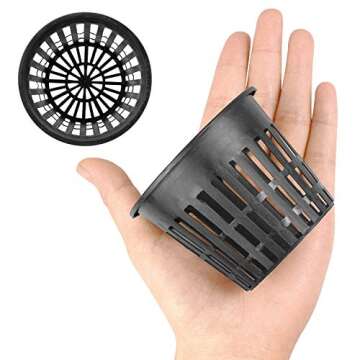 Awpeye 40 Pack Hydroponic Net Cup Pots - Grow Healthy Plants