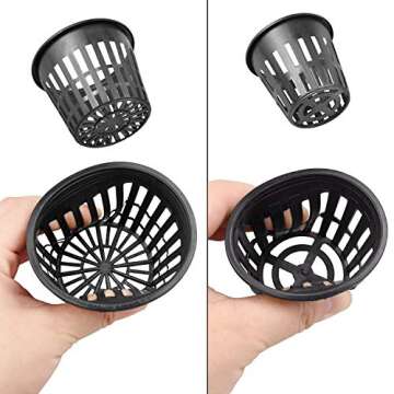 Awpeye 40 Pack Hydroponic Net Cup Pots - Grow Healthy Plants