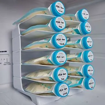 Kiinde Twist Labels for Breast Milk Storage Pouches 250