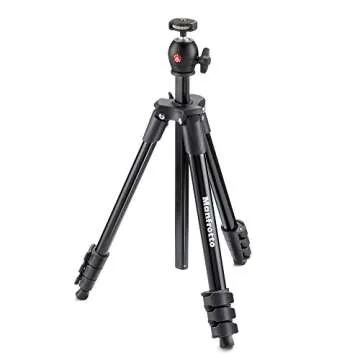 Manfrotto Compact Light Aluminium Tripod with Ball Head - Black