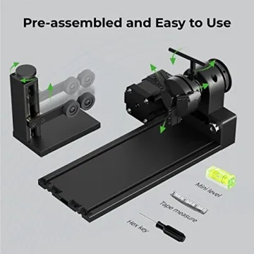 xTool RA2 Pro Rotary Attachment for Laser Engravers