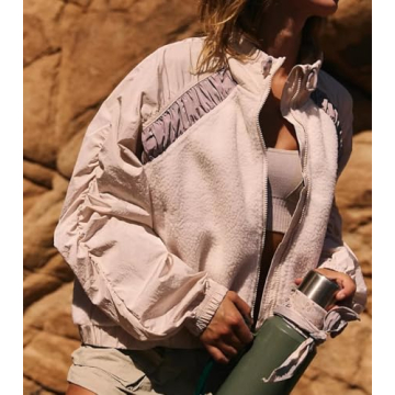 Yozazzy Womens Fuzzy Fleece Jacket for Fall and Winter