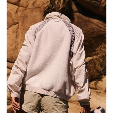 Yozazzy Womens Fuzzy Fleece Jacket for Fall and Winter