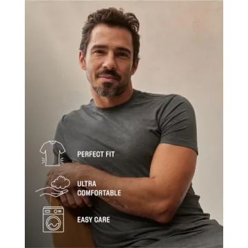 True Classic White Men's Short Sleeve T-Shirt Perfect Fit