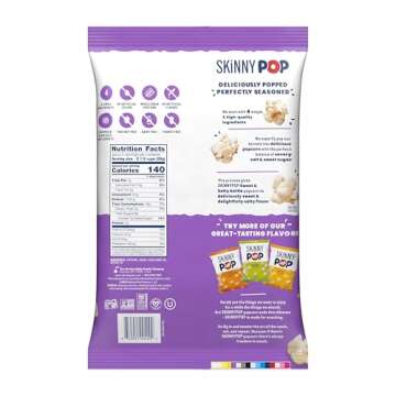SkinnyPop Sweet & Salty Kettle Popcorn, 5.3oz Bag