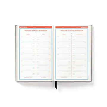 Brass Monkey Undated Daily Planner with 336 Fun Pages