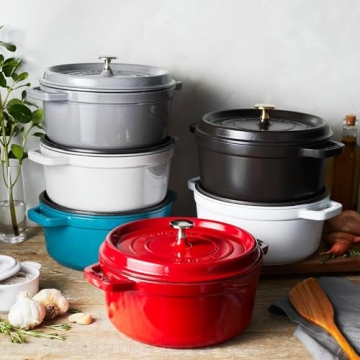 STAUB 4-qt Cast Iron Dutch Oven for Every Kitchen