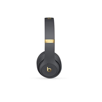 Beats Studio3 Wireless Noise Cancelling On-Ear Headphones - Apple W1 Headphone Chip, Class 1 Bluetooth, Active Noise Cancelling, 22 Hours of Listening Time - Shadow Gray (Previous Model)