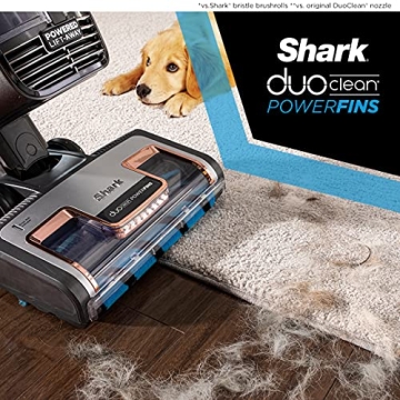 Shark AZ2002 Vertex Upright Vacuum with DuoClean PowerFins