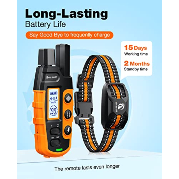 Bousnic Dog Training Collar - Rechargeable Waterproof e Collar