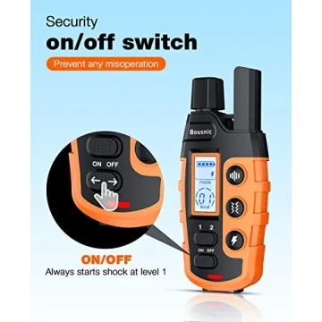 Bousnic Dog Training Collar - Rechargeable Waterproof e Collar