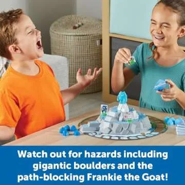 Learning Resources Summit Sums,128 Pieces, Ages 5+, Educational Games, Math Games, Games for Kids