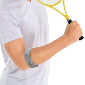 Bracoo Tennis Elbow Brace for Pain Relief & Support