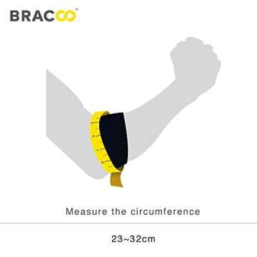 Bracoo Tennis Elbow Brace for Pain Relief & Support