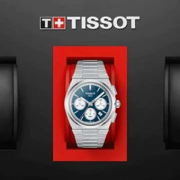 Tissot Men’s PRX Automatic Chronograph Watch - Grey Stainless Steel