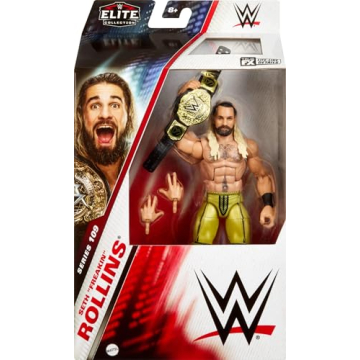 WWE Seth Rollins Elite Action Figure with Accessories