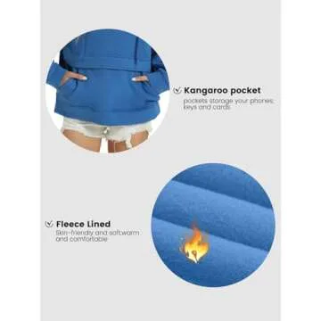 Tanou Comfort Oversized Women's Hoodie for Fall Winter Fashion