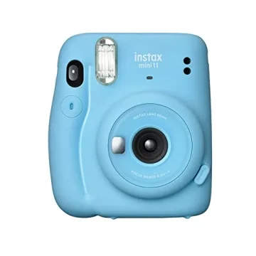 Fujifilm Instax Mini 11 Blue Instant Camera Bundle 2022
