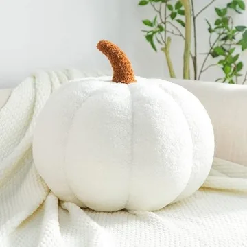 GOTodhchai Halloween Pumpkin Throw Pillow - Plush Decor Item