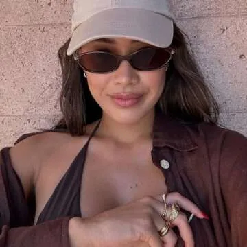 Shop GUVIVI Retro Oval Sunglasses for Women Chic Style