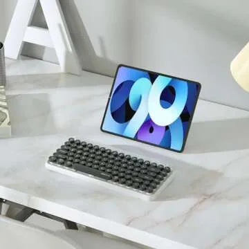 Ubotie Colorful Portable Bluetooth Keyboard for Writing