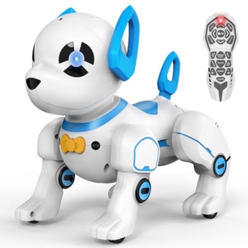 Remote Control Robot Dog Toy - Programmable Interactive Pet for Kids