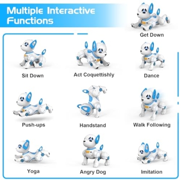 Interactive Remote Control Robot Dog for Kids