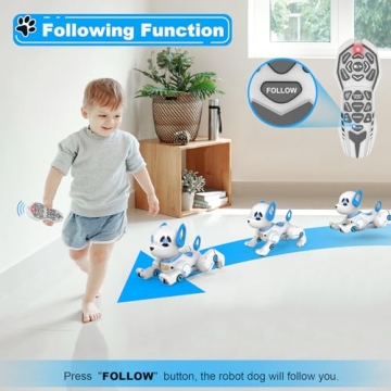 Interactive Remote Control Robot Dog for Kids