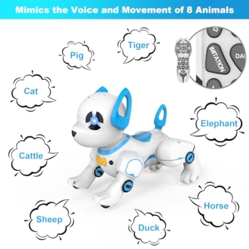 Interactive Remote Control Robot Dog for Kids