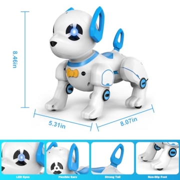 Interactive Remote Control Robot Dog for Kids