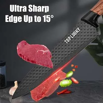 Wiztoynia 6-Piece Kitchen Knife Set | Sharp & Ergonomic Design