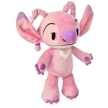 Disney Store Official Angel nuiMOs Plushie - Soft Plush with Embroidered Features, Poseable Hands & Turning Head, Magnetic Hands for Holding, 6 Inches, Dress Up with nuiMOs Outfits