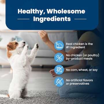 Blue Buffalo Life Protection Formula Puppy Dry Dog Food with DHA and ARA, Made with Natural Ingredients, Chicken & Brown Rice Recipe, 5-lb Bag