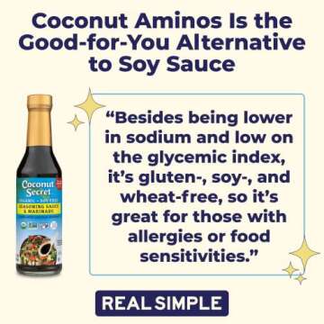 Coconut Secret - Coconut Aminos Soy-Free Seasoning Sauce - 30 Fl. Oz.