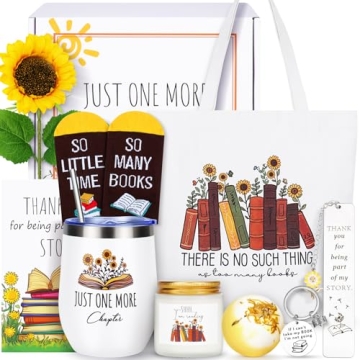 12PCS Gifts for Book Lovers-Book Lovers Gifts for Women, Bookish Gifts for Readers, Librarians, Book...