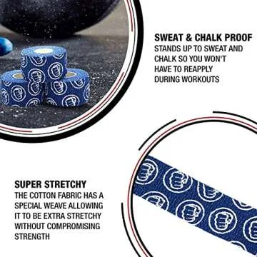 WOD Nation Hook Grip Tape for Weightlifting and Training