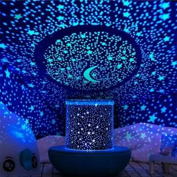 WINICE LED Star Projector - Remote Control & Timer