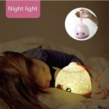 WINICE LED Star Projector - Remote Control & Timer