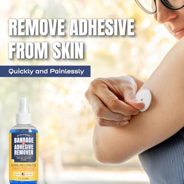 Sting-Free Adhesive Remover Spray for Sensitive Skin