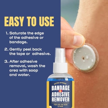 Sting-Free Adhesive Remover Spray for Sensitive Skin