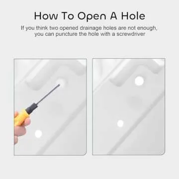 GROWNEER 17 In White Flower Planters for Any Space